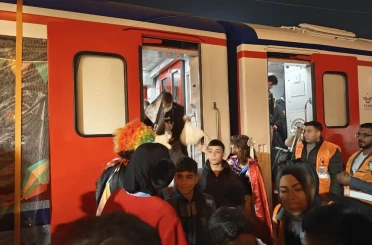 Lösemi savaşçıları Umut Treni ile Kayseri’ye geldi 