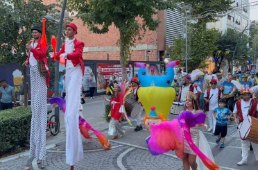 Lüleburgaz’da bisiklet festivali kortej ile başladı 