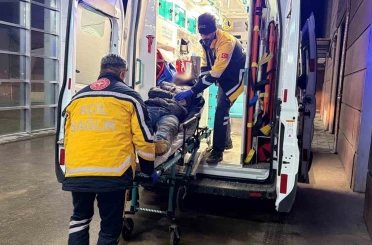 Madde kullandığı iddia edilen 2 şahıs hastaneye kaldırıldı 