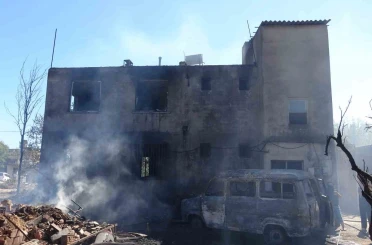 Mahalle sakinleri korku ve panik dolu o anları anlattı 