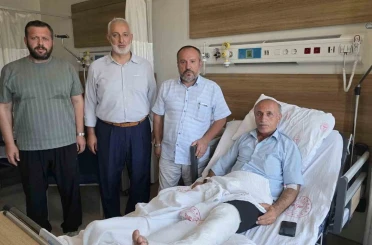 Mahalleye su almaya gelen grup imamı darp etti 