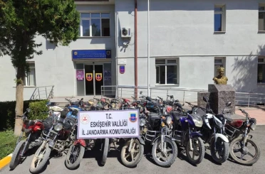 Mahmudiye’de motosiklet operasyonu 