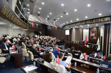Malatya Büyükşehir Meclisi’nden Filistin’e destek 