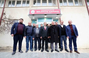 Malatya Darende’de yenilenen hamam hizmete açıldı 
