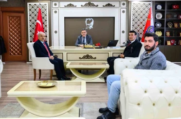 Malatya Gazeteciler Cemiyeti’nden Emniyet Müdürü Kayhan Ay’a ziyaret 