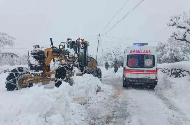 Malatya’da 136 kırsal mahalle yolu kapalı 