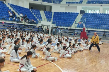 Malatya’da 476 sporcu siyah kuşak için ter döktü 