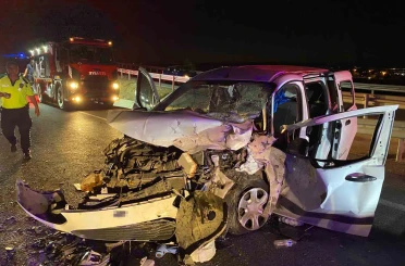 Malatya’da hafif ticari araç otomobille çarpıştı: 5 yaralı 