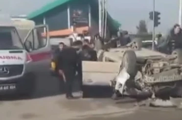 Malatya’da iki otomobil çarpıştı: 5 yaralı 