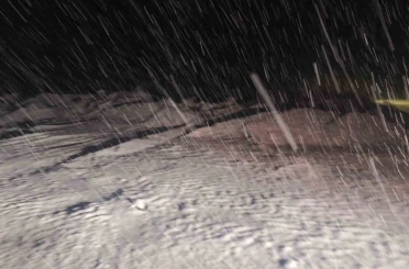 Malatya’da kırsal bölgeler kar altında