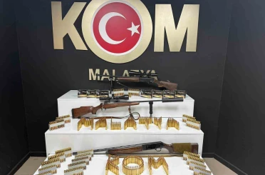 Malatya’da ruhsatsız silah operasyonu: 2 gözaltı 