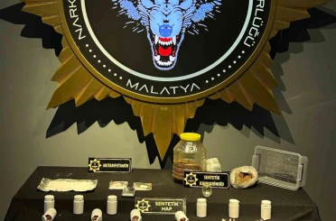 Malatya’da uyuşturucu operasyonu: 13 tutuklama 