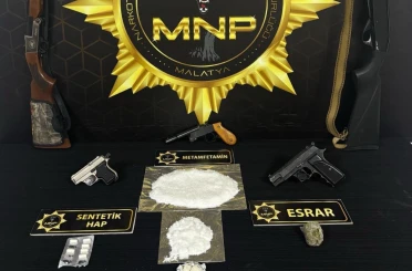 Malatya’da uyuşturucu operasyonunda 7 tutuklama 