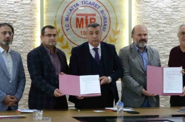 Malatya’da zirai donun etkileri için Üniversite ve Borsa arasında iş birliği protokolü imzaladı