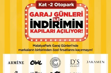 MalatyaPark AVM’de "Garaj Günleri" başlıyor 