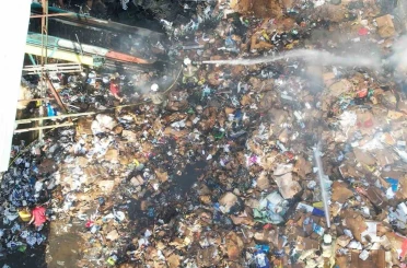 Maltepe’de geri dönüşüm tesisinde yangın 