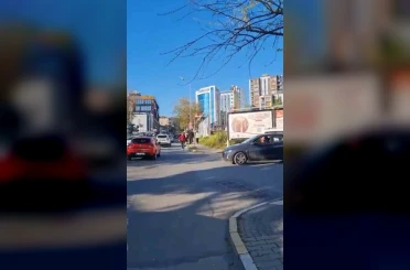 Maltepe’de sürücüyü darbedip motosikletine el koydular 