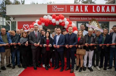Manavgat Belediyesi 2. Halk Lokantası hizmete açıldı 