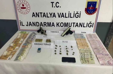 Manavgat’ta uyuşturucu operasyonu: 1 gözaltı 