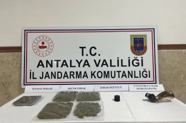 Manavgat’ta uyuşturucu operasyonu 