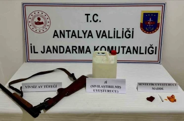 Manavgat’ta uyuşturucu operasyonunda 2 şüpheliye adli işlem 