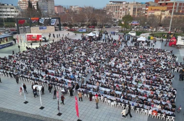 Manisa Büyükşehir’in ‘İftar Sofrası’ Salihli’de kuruldu 