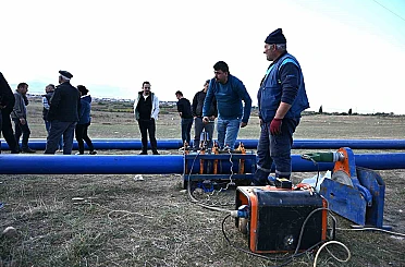 Manisa’da 45 yıllık asbestli içme suyu hattı tarihe karışıyor 