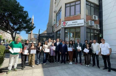Manisalı Gazeteciler dron ehliyetlerini aldı 