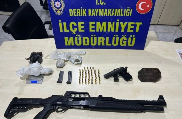 Mardin'de uyuşturucu operasyonunda 2 gözaltı