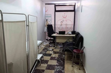 Mardin’de aile hekimine darp anı güvenlik kamerasında 