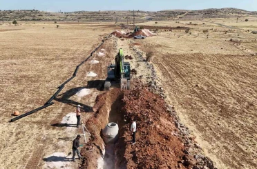 Mardin’de bir mahalle daha atık su altyapısına kavuştu 