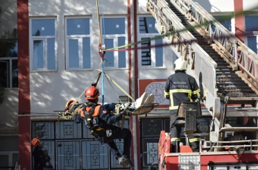 Mardin’de deprem tatbikatı 