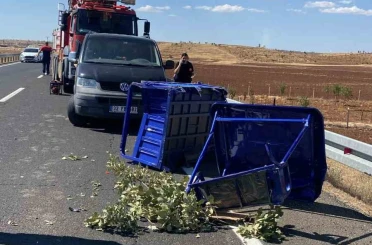 Mardin’de otomobil ile motosiklet çarpıştı: 1 ölü, 4 yaralı