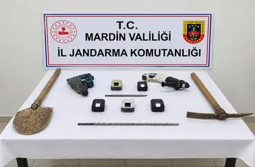 Mardin’de tarihi eser kaçakçılığı operasyonunda 4 şüpheli yakalandı

