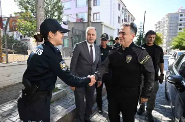 Mareşal Fevzi Çakmak Polis Merkezi kadın başkomisere emanet