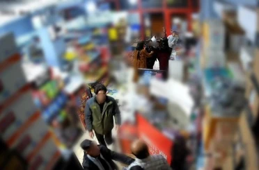 Markette kavga: Ortalık savaş alanına döndü 