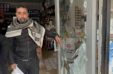 Marketten 2 milyon lira haraç isteyip silahlı saldırı düzenlediler iddiası 