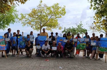 Marmara Adası’nda renkli görüntüler 