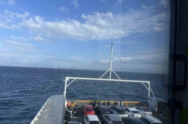 Marmara Denizinde kuvvetli rüzgar etkili oluyor 