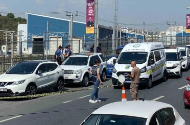 Marmaray istasyonu önünde şok eden olay 