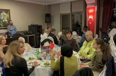 Marmaris İlçe Emniyet Müdürlüğü iftar sofrasını gazi ve şehit yakınları ile paylaştı 