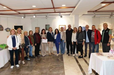 Marmaris’te el emeği eserler görücüye çıktı 