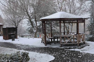 Mart ayında Elazığ’a kar sürprizi 