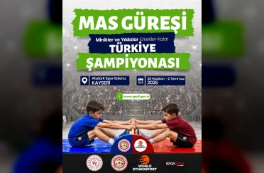 Mas Güreşinin genç yetenekleri Kayseri’de buluşuyor 