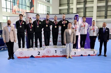MCBÜ’lü cimnastikçilerden Ankara’da madalya yağmuru 