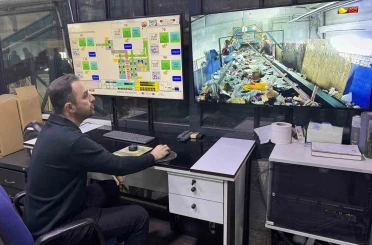 Melikgazi Belediyesi Geri Dönüşüm Tesisinde günlük yaklaşık 25 ton atık ekonomiye kazandırılıyor 