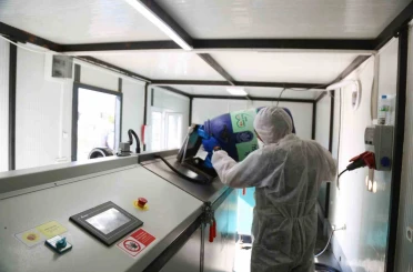 Melikgazi’de sıfır atık ile yemek atıkları can dostlar için mamaya dönüşüyor 