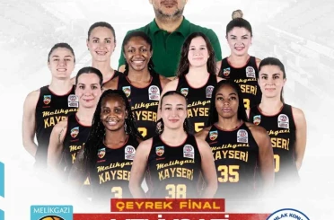 Melikgazi’nin Türkiye Kupası Çeyrek Finali’nde rakibi Emlak Konut 