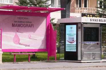 Meme kanserine karşı farkındalık projesi: ’Bir sonraki durak: Mamografi’ 