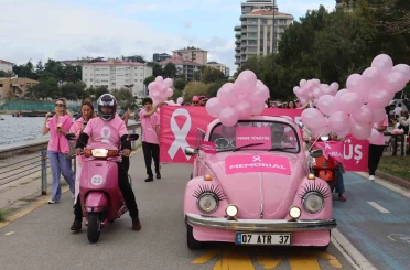 Memorial’dan meme kanseri farkındalığı için Pembe Yürüyüş: "Teşhise geç kalma, farkında ol" 